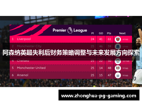 阿森纳英超失利后财务策略调整与未来发展方向探索